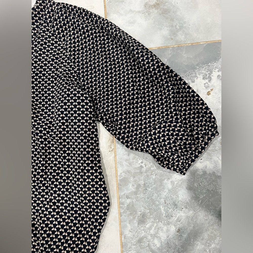 Alice Moon Black and White Blouse - Picture 7 of 8
